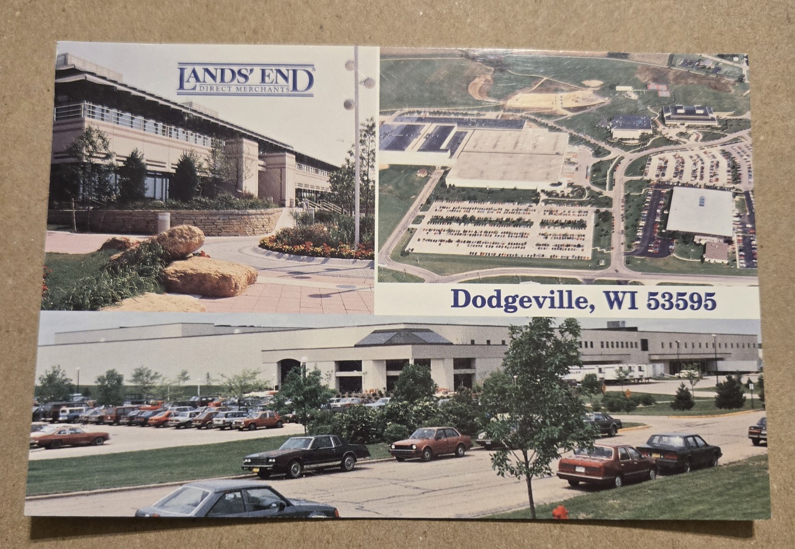 Lands End Distribution Center Dodgeville Wisconsin WI Vtg 6x4 Postcard FG Lands End Distribution Center Dodgeville Wisconsin WI Vtg 6x4 Postcard FG