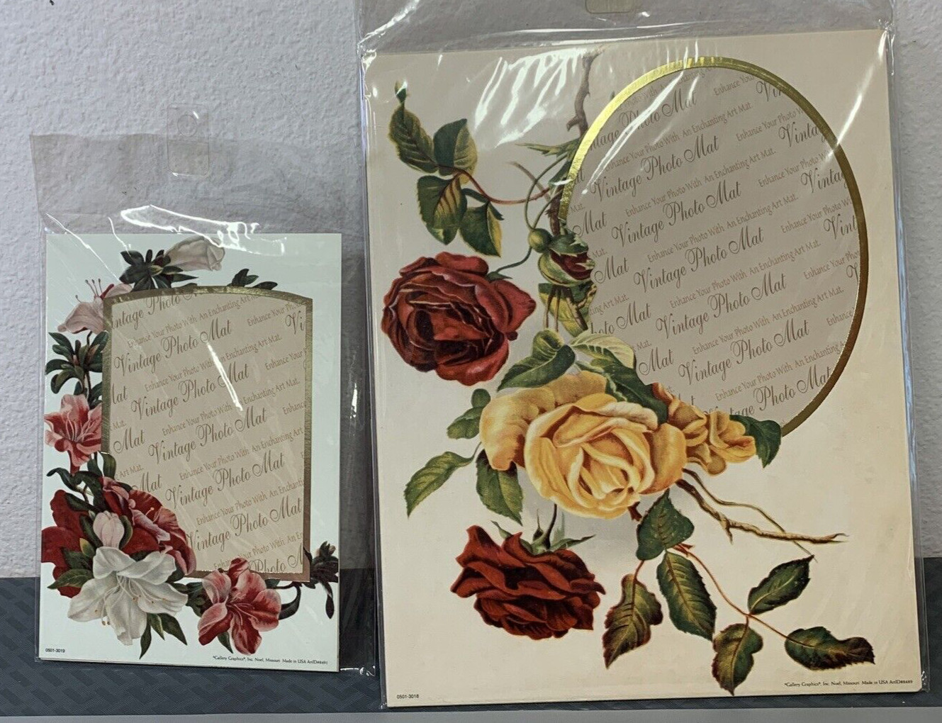 Photo Victorian Greetings Vintage Portrait Photo Surround 1 8x10 1 5x7