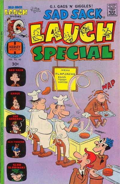 Sad Sack Laugh Special #93 FN; Harvey | Last Issue February 1977 - w/Bag+Board