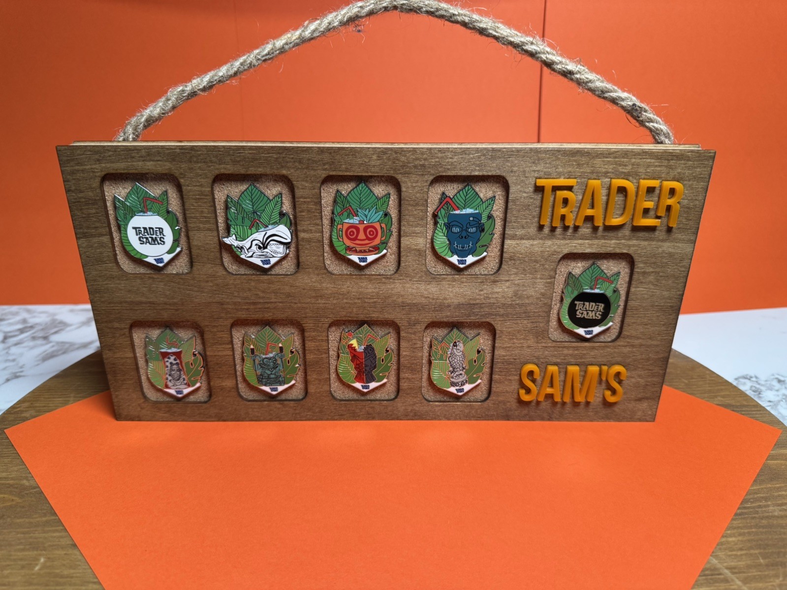 Home Made Disney Trader Sam's Mystery Pin Set Board PINS SET NOT INCLUDED. Home Made Disney Trader Sam's Mystery Pin Set Board PINS SET NOT INCLUDED.