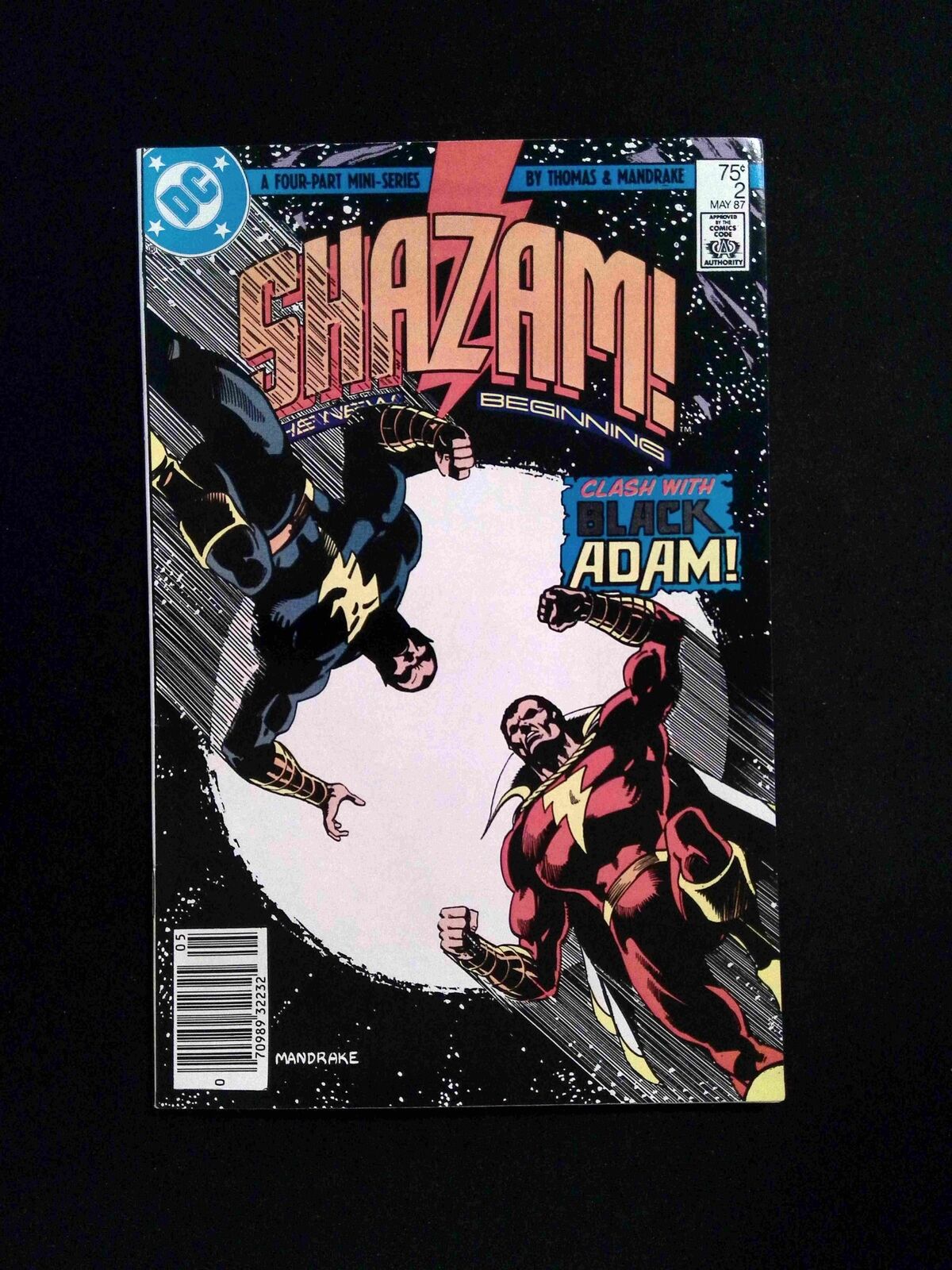 Shazam The New Beginning #2  DC Comics 1987 VF+ Newsstand