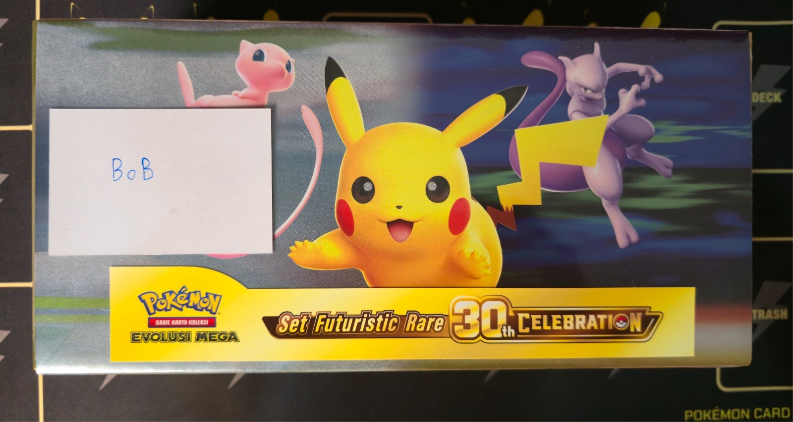 Pokemon TCG Indonesia Set Futuristic rare 30th Celebration sealed Box Pokemon TCG Indonesia Set Futuristic rare 30th Celebration sealed Box