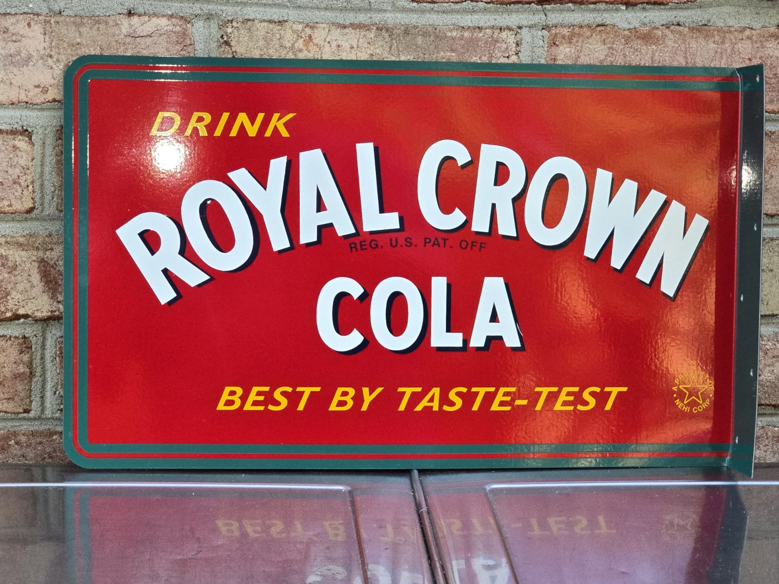 2002 Royal Crown Cola Flange 2002 Royal Crown Cola Flange