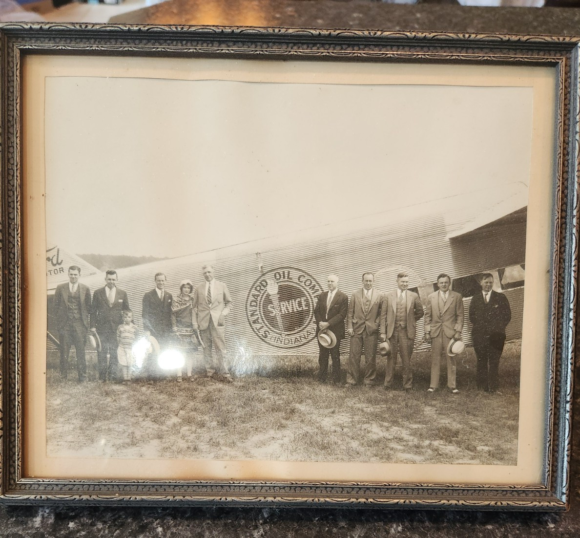 Ford Tri-Motor Tin Goose Standard Oil Company original photo Petroleum Ford Tri-Motor Tin Goose Standard Oil Company original photo Petroleum