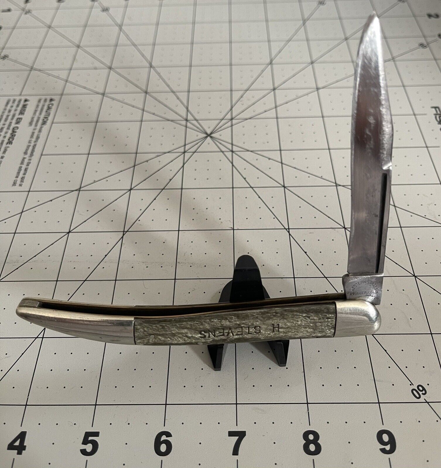Western States 1911-1951 Single Blade Texas ToothPick Pocket Knife - 5” - C389