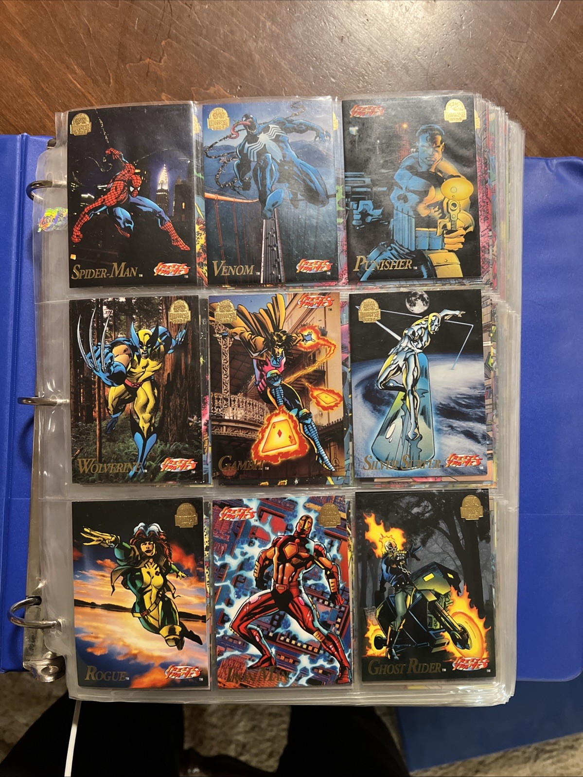 Complete 1994 Set Of Marvel Cards From Fleer Corp 1-200 In Great Condition Complete 1994 Set Of Marvel Cards From Fleer Corp 1-200 In Great Condition