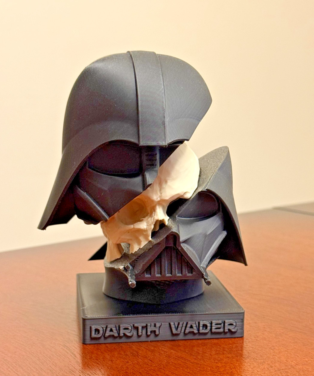 Darth Vader Star Wars Helmet 3D Print Star Wars Art Statue Darth Vader Star Wars Helmet 3D Print Star Wars Art Statue