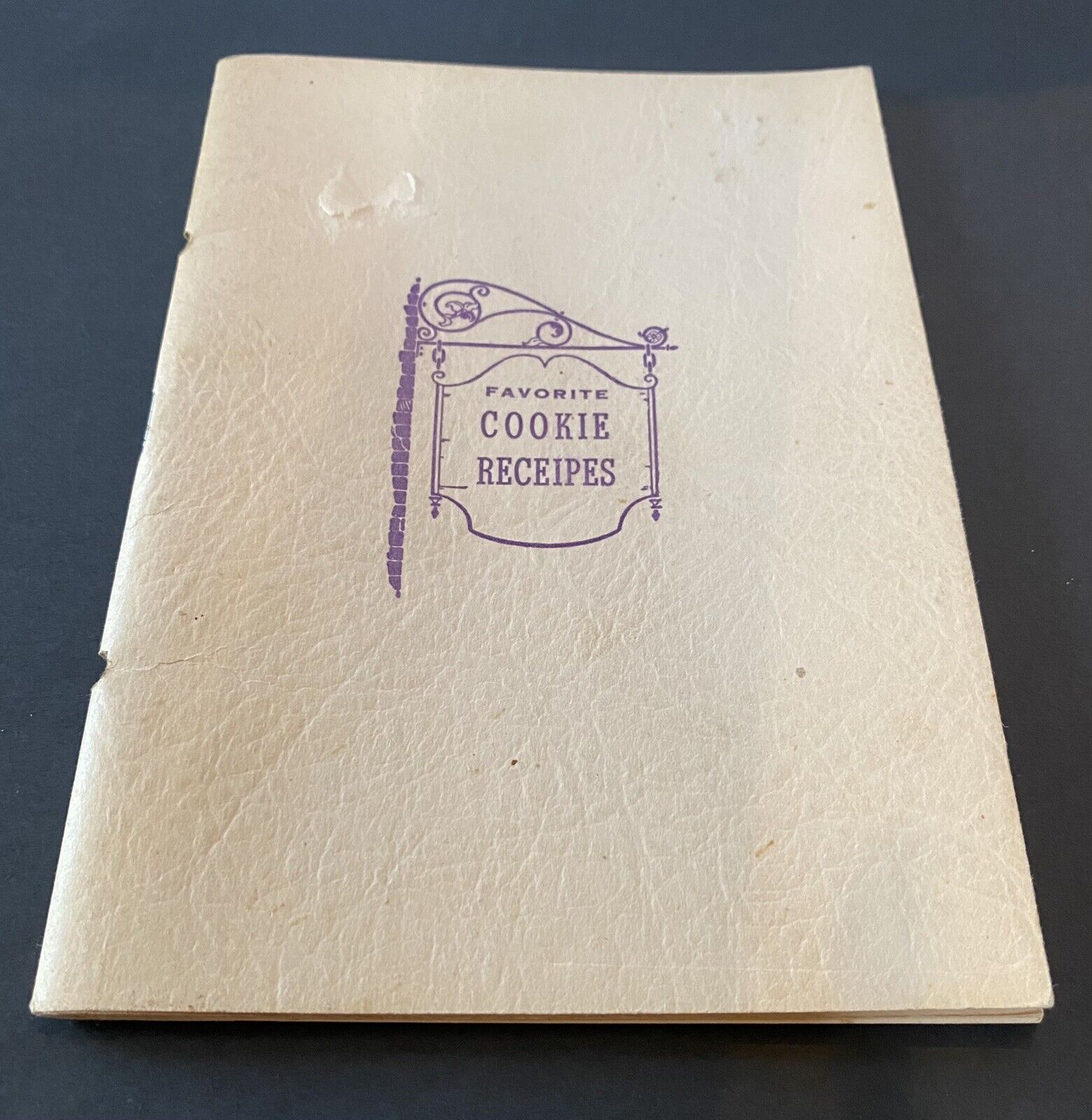 Very RARE Vintage 1940’s FAVORITE COOKIE RECIPES Cookbook Job's Daughters Oregon