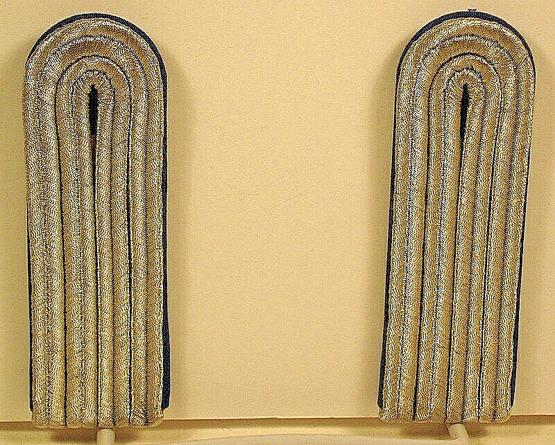 East German Germany Transport Police Junior Officer Shoulder Boards Rank DDR GDR