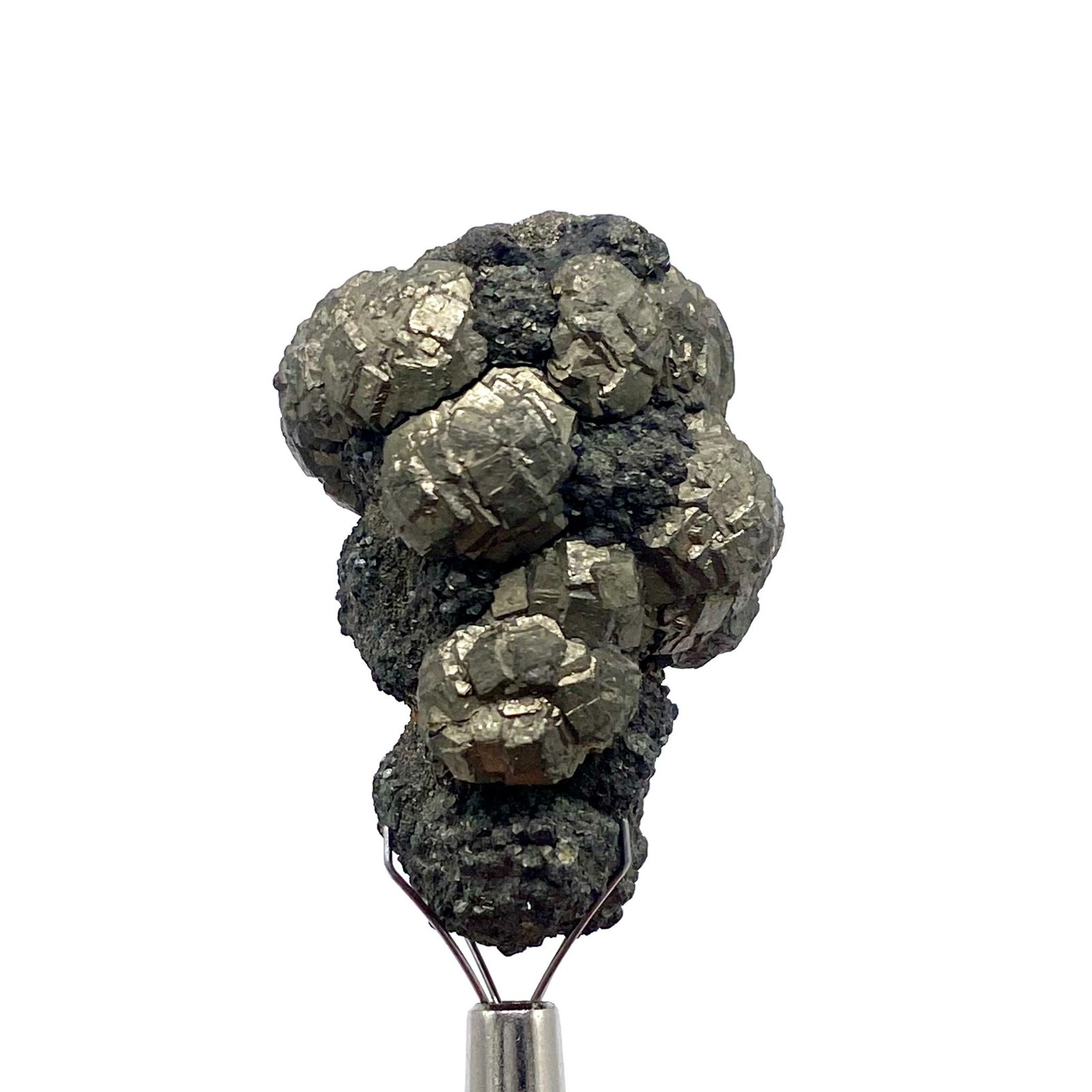 Natural Pyrite / Marcasite Crystal Specimen | Botryoidal Metallic Formation Natural Pyrite / Marcasite Crystal Specimen | Botryoidal Metallic Formation