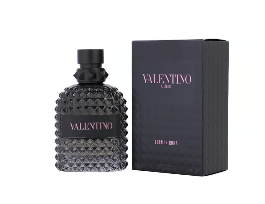 Valentino Uomo Born In Roma Eau De Toilette 3.4oz EDT Perfume Spray Scent Cologn Valentino Uomo Born In Roma Eau De Toilette 3.4oz EDT Perfume Spray Scent Cologn