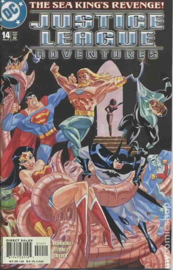 Justice League Adventures #14 VF 2003 Stock Image