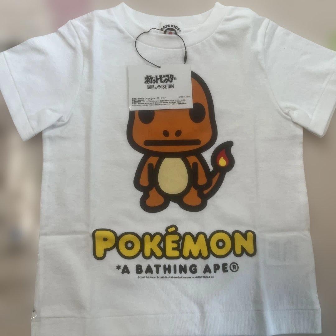 Pokemon x Ape Shitokake Kids T Shirt Collection