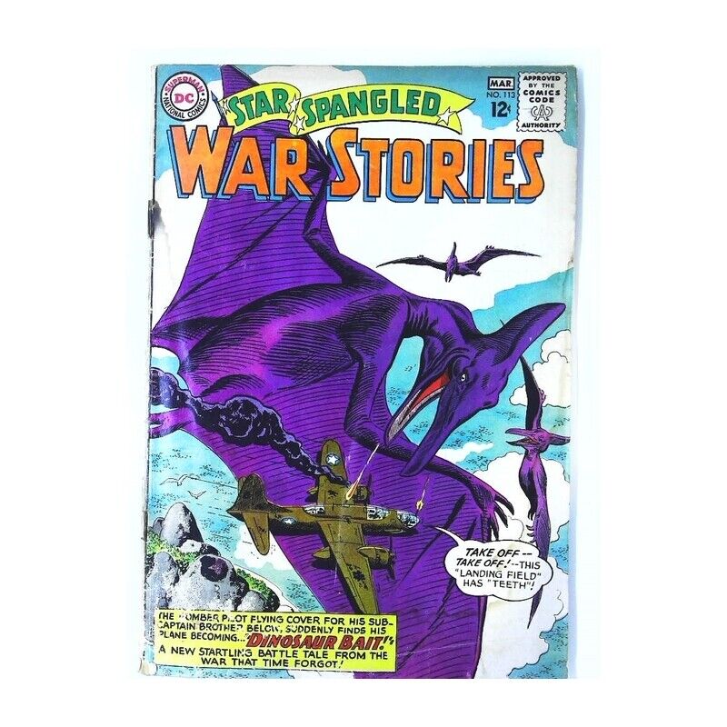 Star Spangled War Stories (1952 series) #113 in VG minus cond. DC comics [m