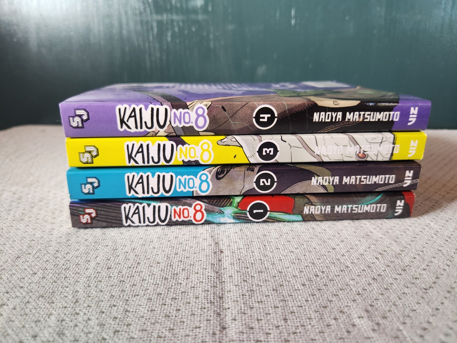 Kaiju No 8 manga Vol. 1-4 English edition Naoya Matsumoto
