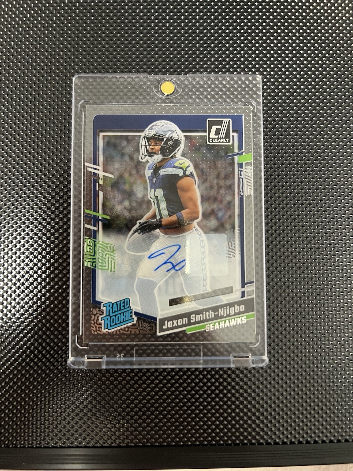 Jaxon Smith Njigba (JSN) Auto Rookie (RC) Panini Clearly Donruss 2023 