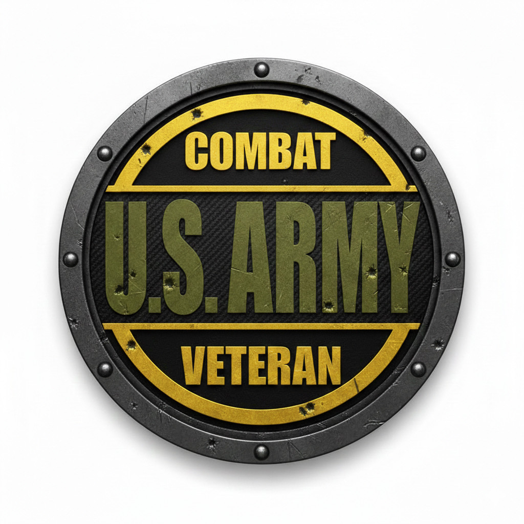 US Army Combat Veteran Prior Service USAR Deployment 4\