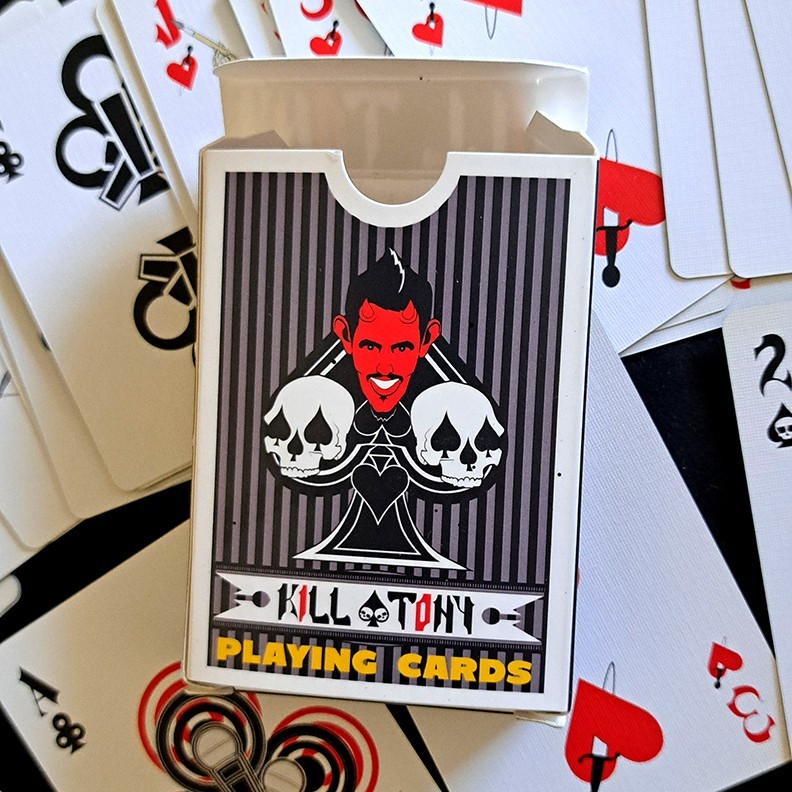 Kill Tony Playing Cards - Designed by Ryan J Ebelt Kill Tony Playing Cards - Designed by Ryan J Ebelt