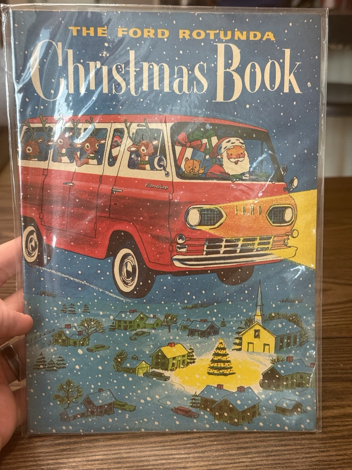 Rare THE FORD ROTUNDA CHRISTMAS BOOK 1960 Comic Book Rare THE FORD ROTUNDA CHRISTMAS BOOK 1960 Comic Book