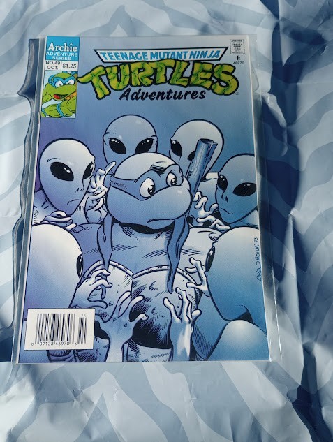 VTG Archie TEENAGE MUTANT NINJA TURTLES Comics #49 Low Print Run NEWSSTAND VTG Archie TEENAGE MUTANT NINJA TURTLES Comics #49 Low Print Run NEWSSTAND