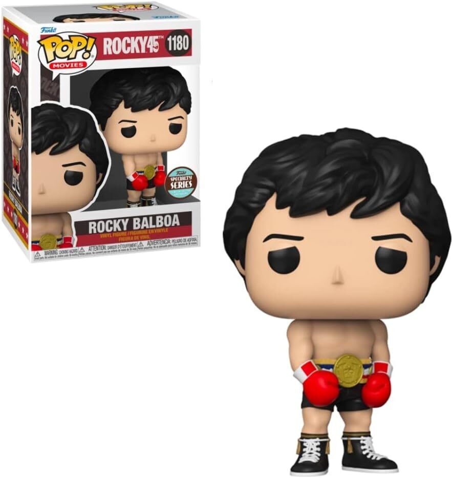 Funko POP Movies Rocky 45th Anniversary - Rocky Balboa With Gold Belt Specialty
