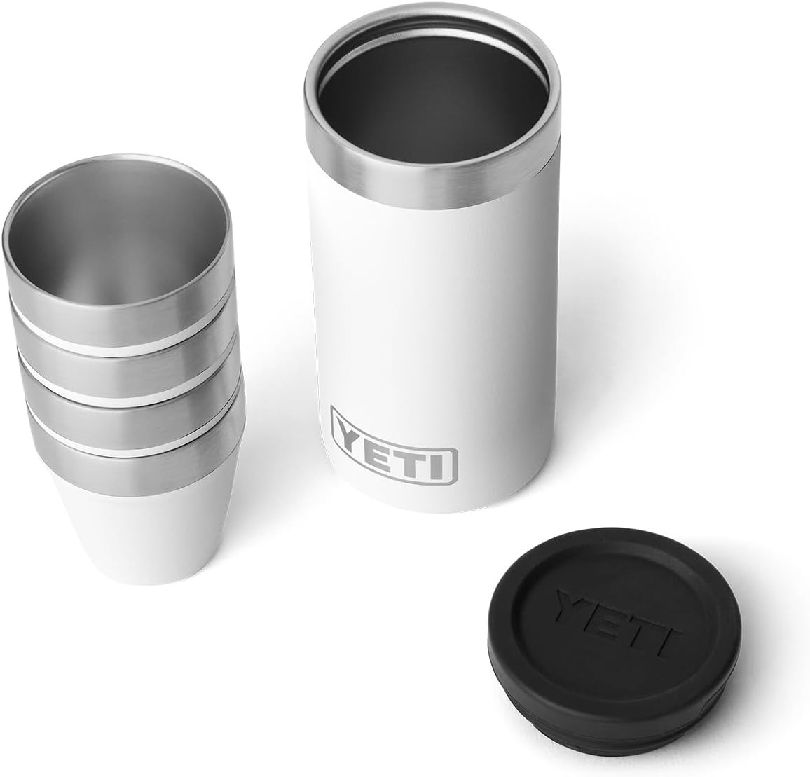 YETI Shot Glasses with Carrying Case, Set of 4