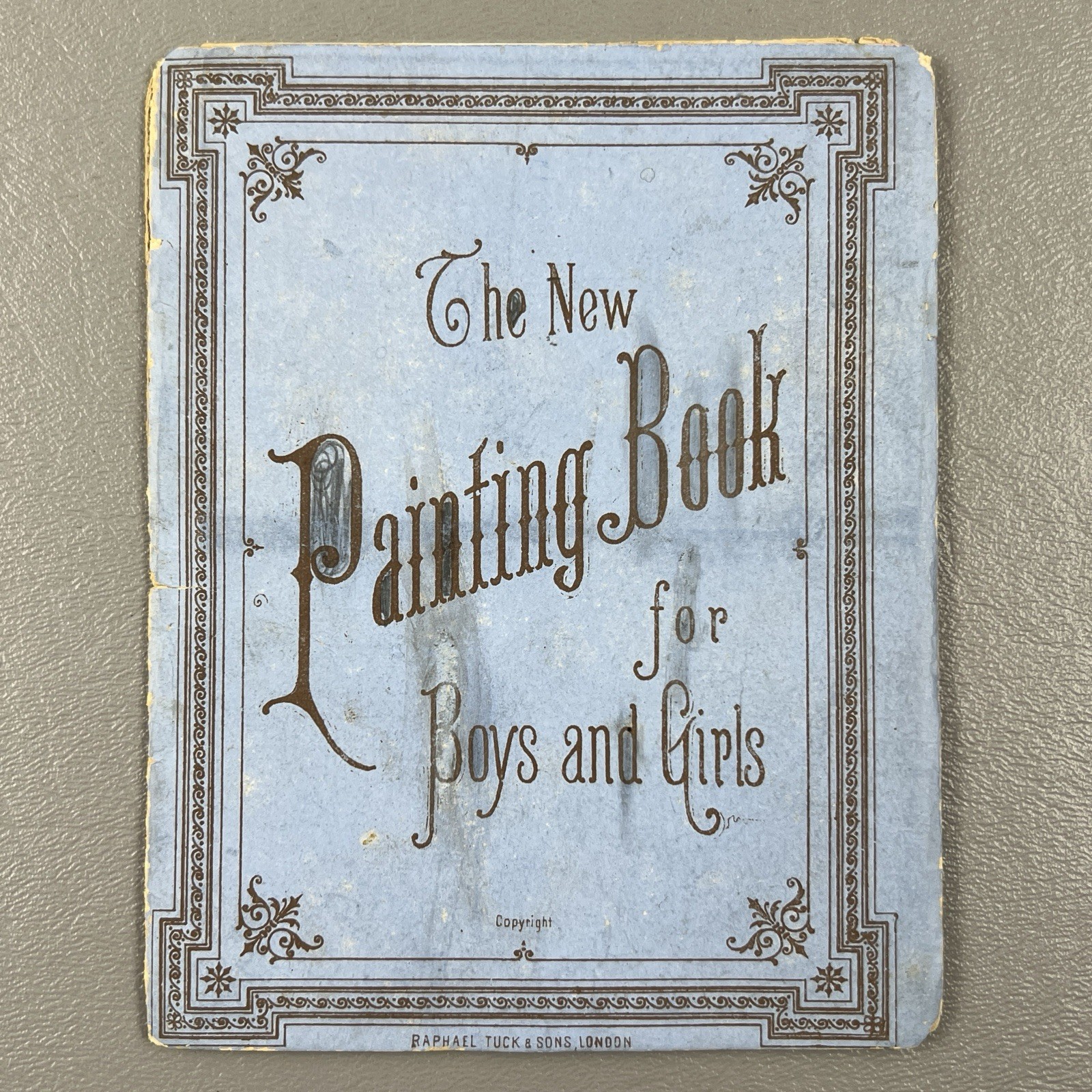 Antique Raphael Tuck & Sons The New Painting Book For Boys And Girls London