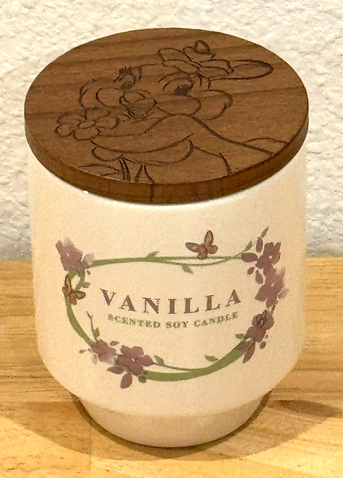 Disney Miss Bunny From Bambi Comfy and Cosy Vanilla Scented Soy Candle Wood Wick Disney Miss Bunny From Bambi Comfy and Cosy Vanilla Scented Soy Candle Wood Wick