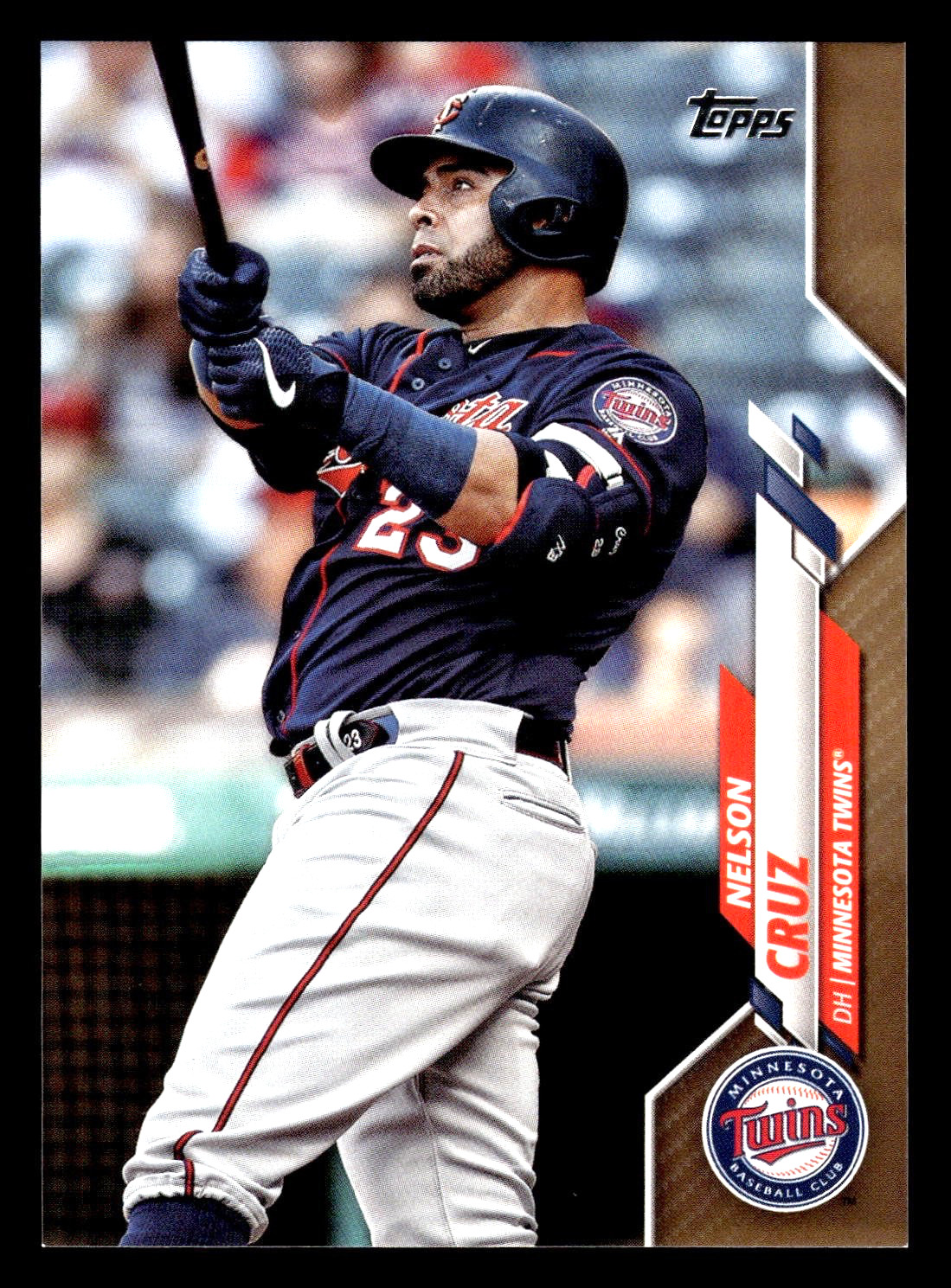 2020 Topps Nelson Cruz Gold #281 -/2020 - Minnesota Twins 2020 Topps Nelson Cruz Gold #281 -/2020 - Minnesota Twins
