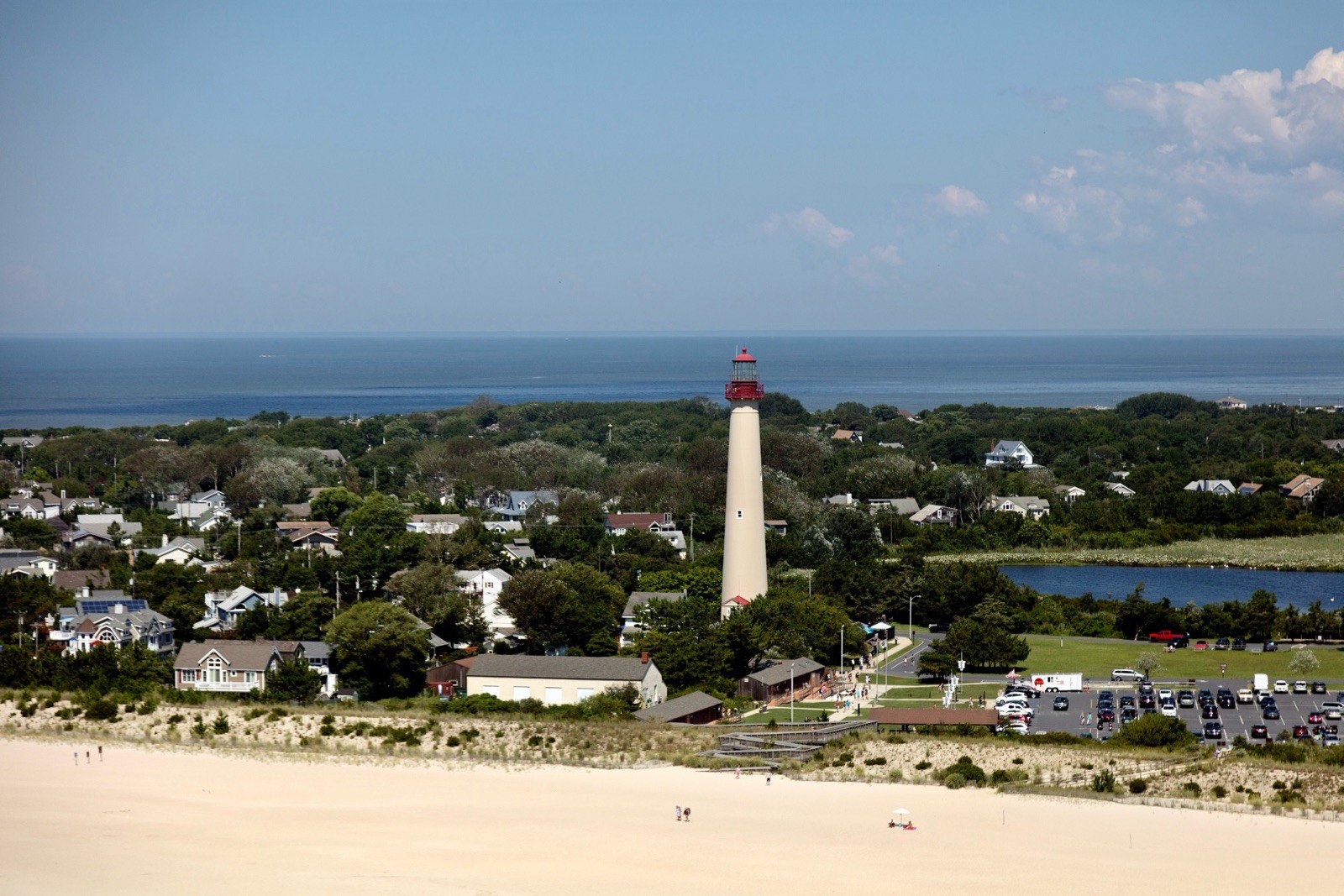 1970s Cape May Point Lighthouse Beach NJ 4 x 6 lustre photo print 1970s Cape May Point Lighthouse Beach NJ 4 x 6 lustre photo print