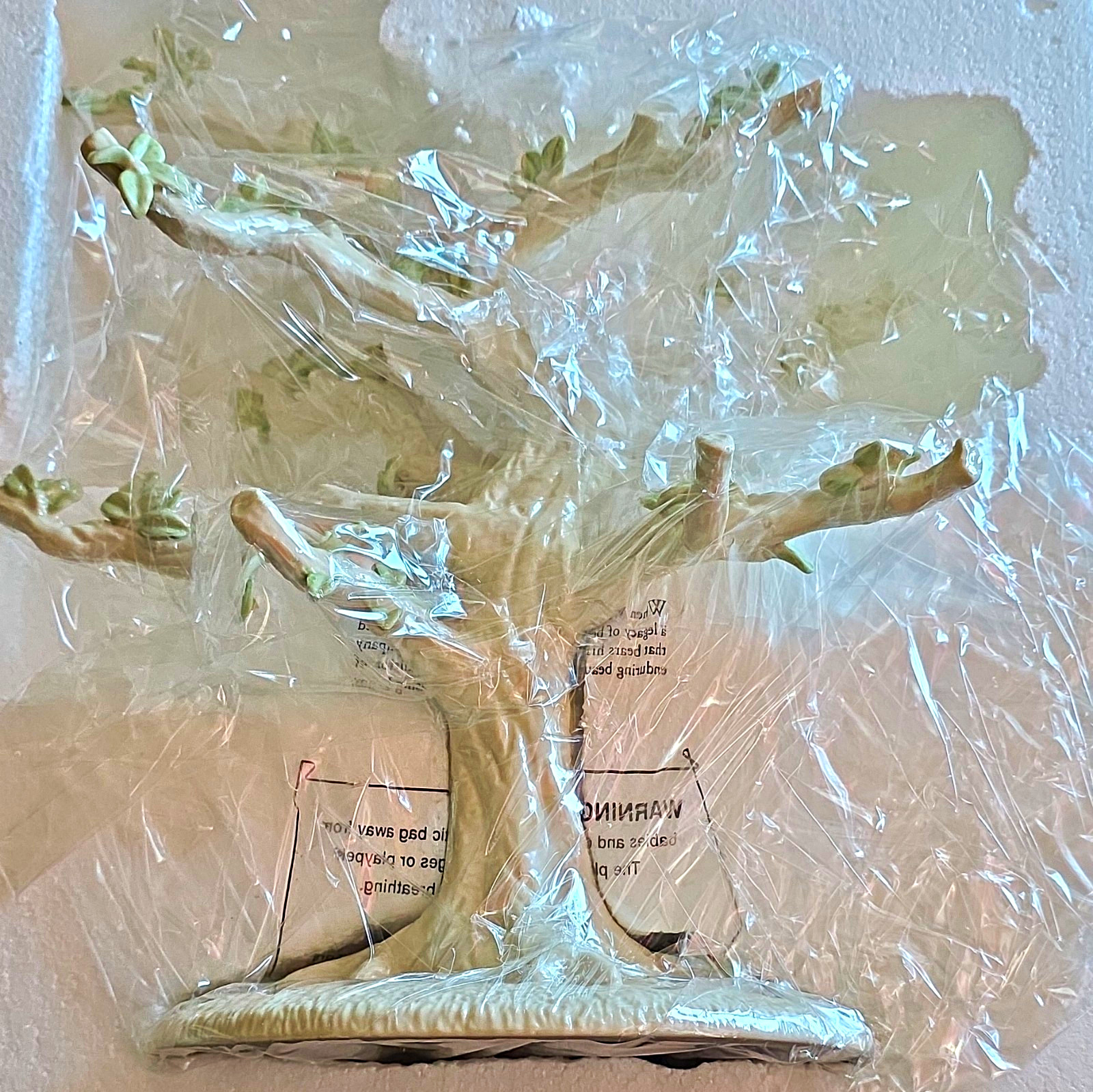 Lenox American by Design Tree Sculpture White Porcelain Ivory Accents New Lenox American by Design Tree Sculpture White Porcelain Ivory Accents New