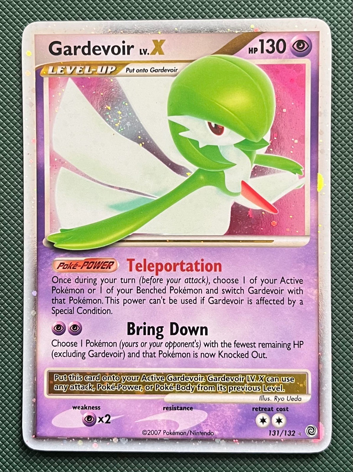 Gardevoir LV.X 131/132 Holo Pokemon Secret Wonders Near Mint Gardevoir LV.X 131/132 Holo Pokemon Secret Wonders Near Mint
