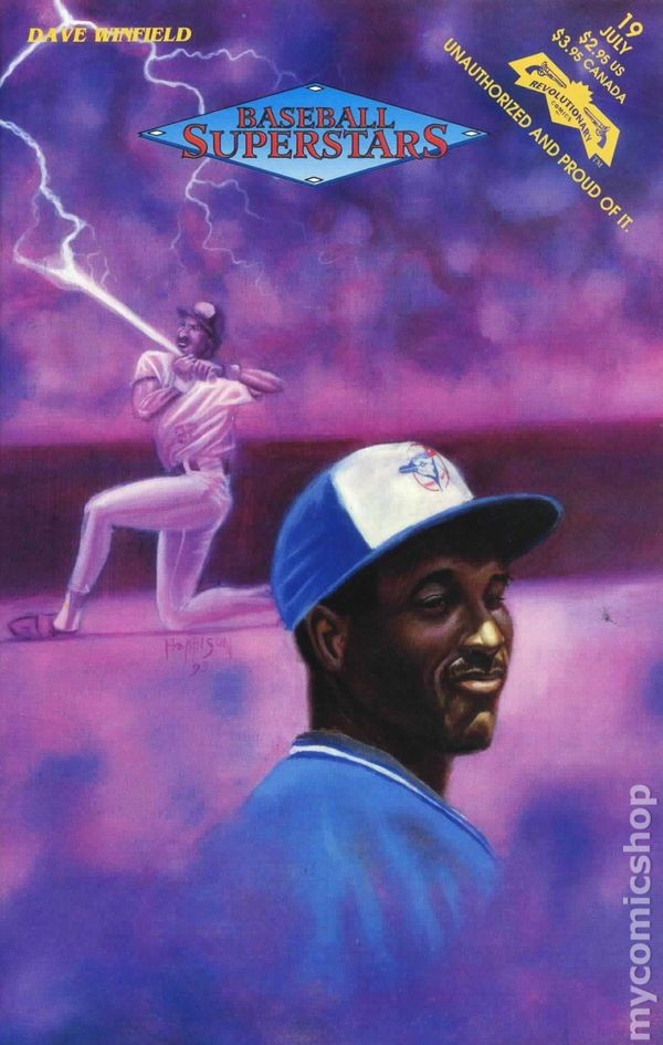 Baseball Superstars Comics #19 FN 1993 Stock Image
