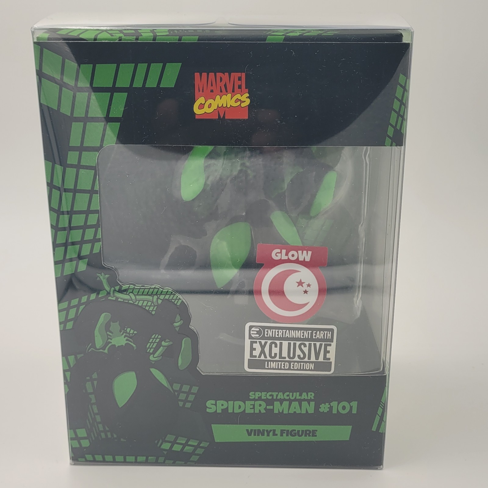 YouTooz Marvel Comics EE Exclusive Spectacular Spider-Man #101 Glow In The Dark YouTooz Marvel Comics EE Exclusive Spectacular Spider-Man #101 Glow In The Dark