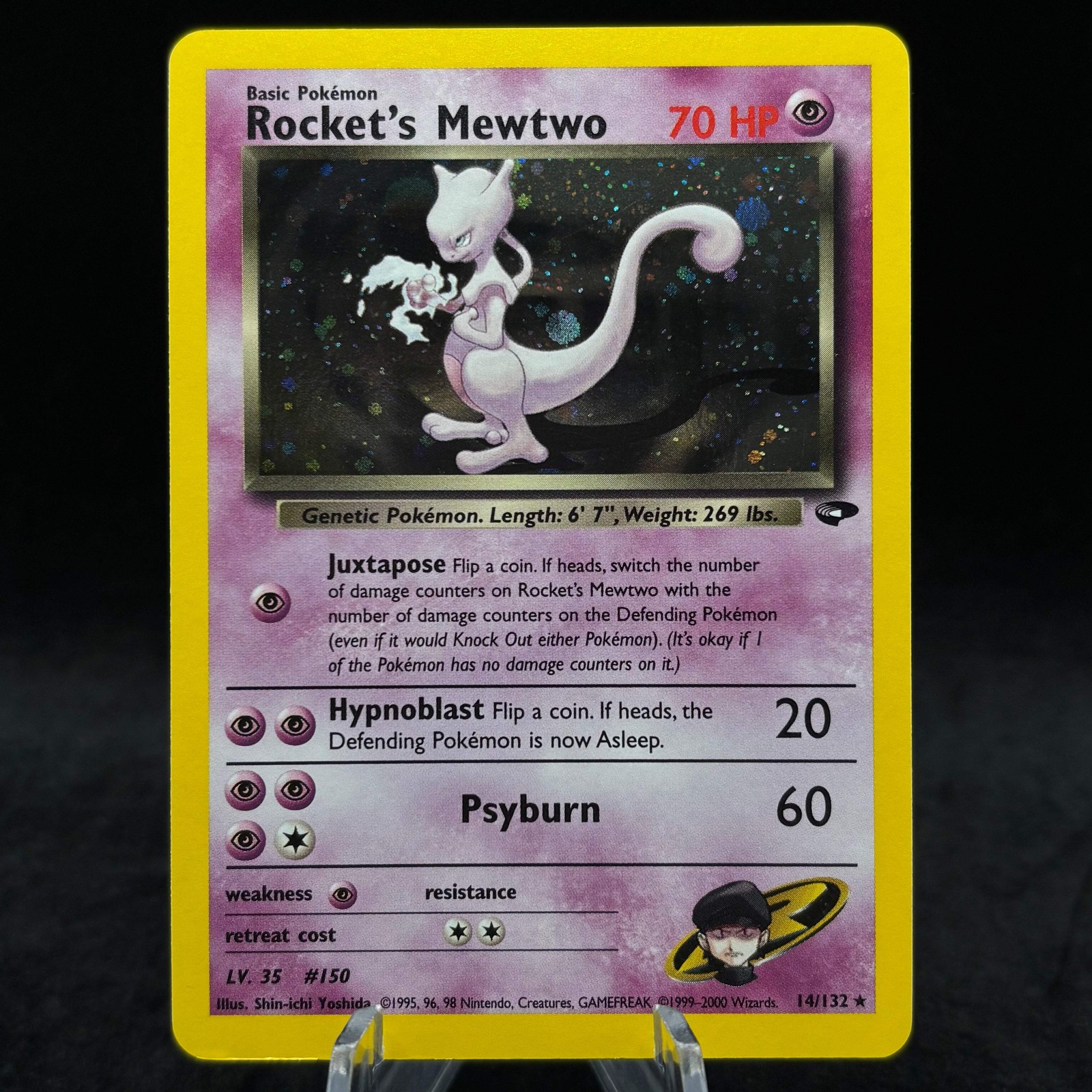 Rocket\'s Mewtwo - Gym Challenge Single Card