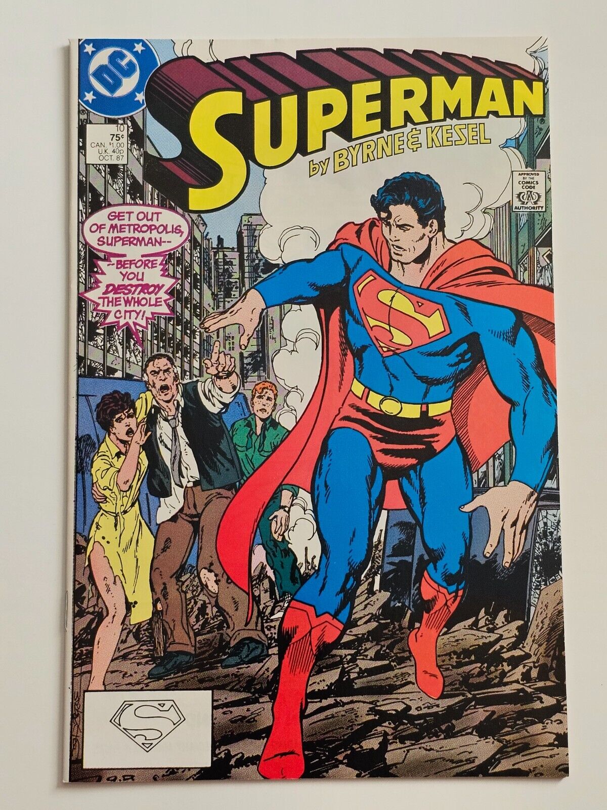 Superman DC Comics #10 OCT 1987 NEW