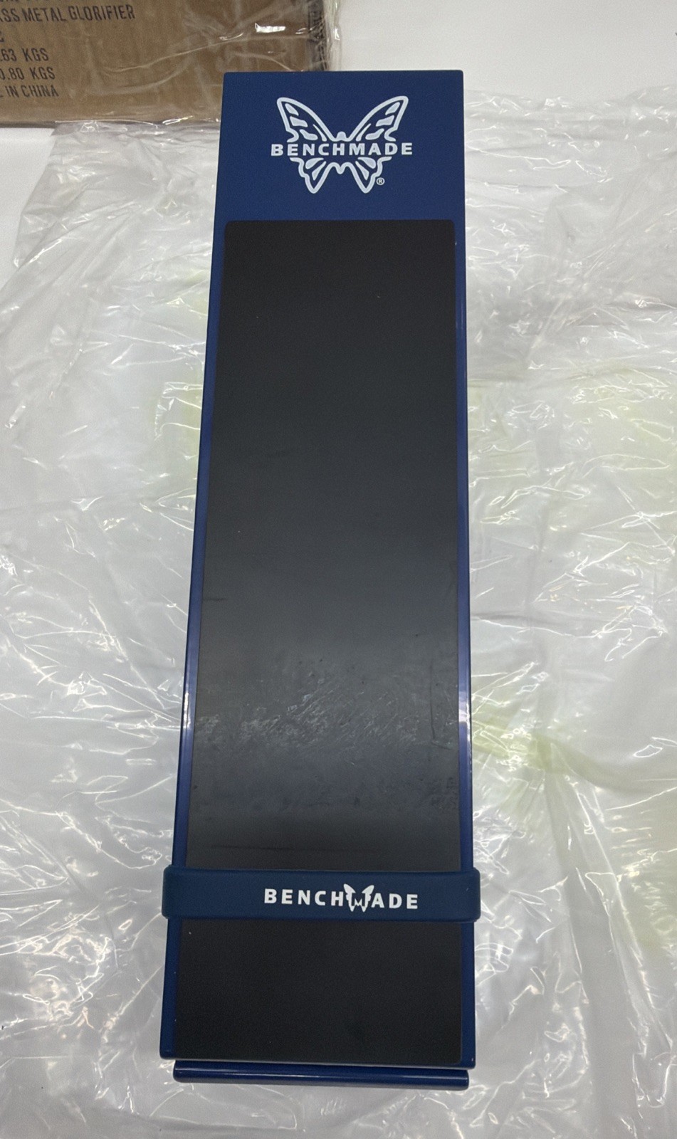 Genuine Benchmade Knife Company Blue Metal Knife Display For Knives OEM Retail Genuine Benchmade Knife Company Blue Metal Knife Display For Knives OEM Retail