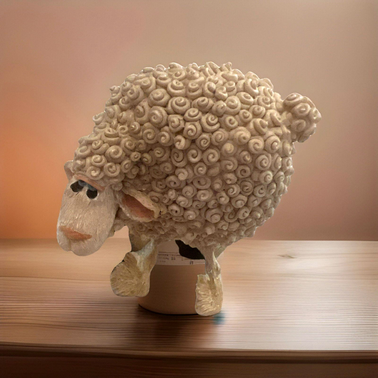 Bobble Bods Doug Harris Sheep Signed Douglas Hand painted Collectible 4 Bobble Bods Doug Harris Sheep Signed Douglas Hand painted Collectible 4