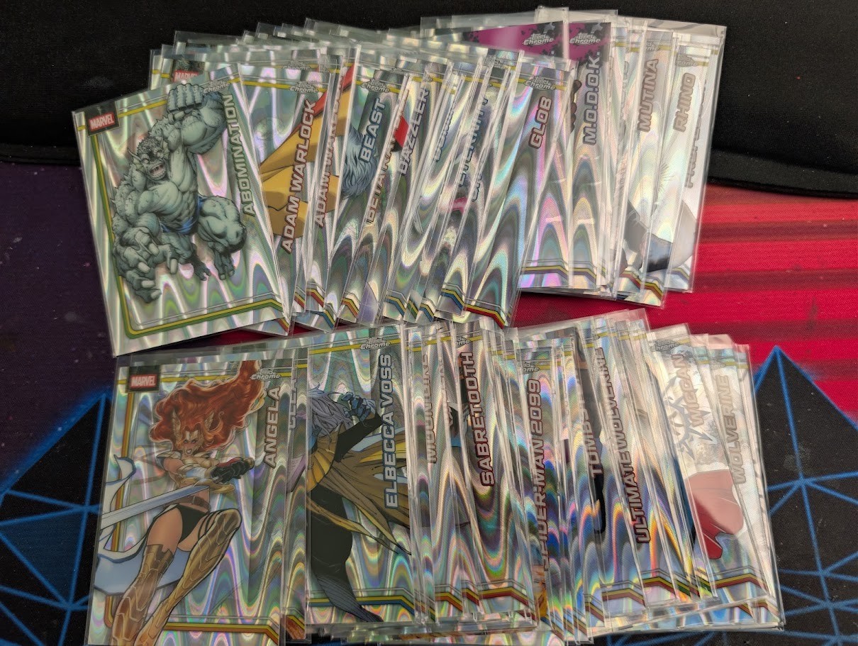 2026 Topps Marvel Chrome - Ray Wave Refractor - Pick Your Card 2026 Topps Marvel Chrome - Ray Wave Refractor - Pick Your Card