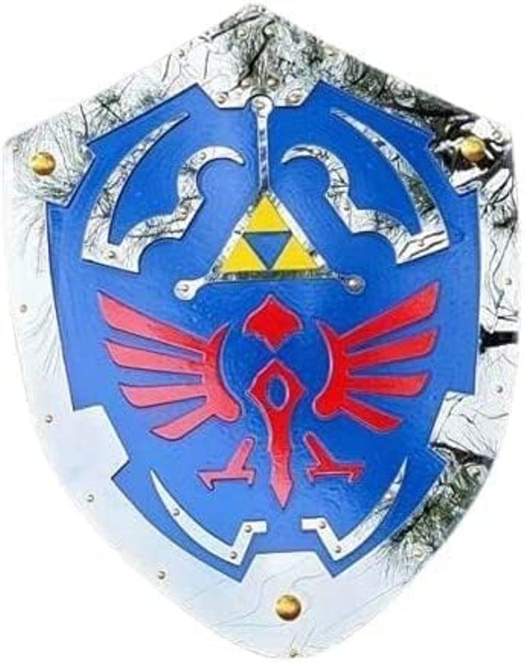 MEDIEVAL Metal Legend of Zelda Inspired Hylian Templar Shield MEDIEVAL Metal Legend of Zelda Inspired Hylian Templar Shield