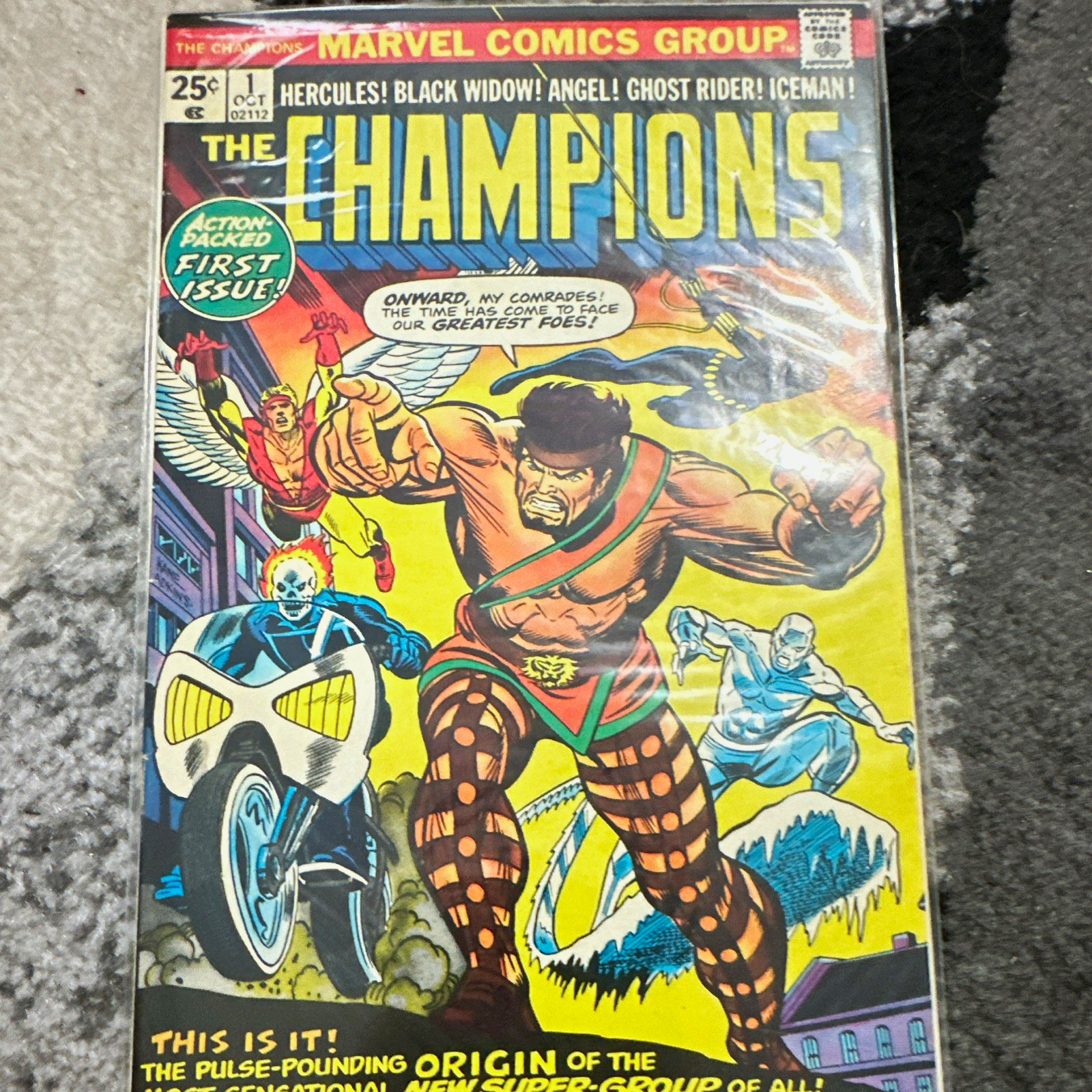 Marvel Comics The Champions #1 First Issue (1975) Tony Isabella Gil Kane