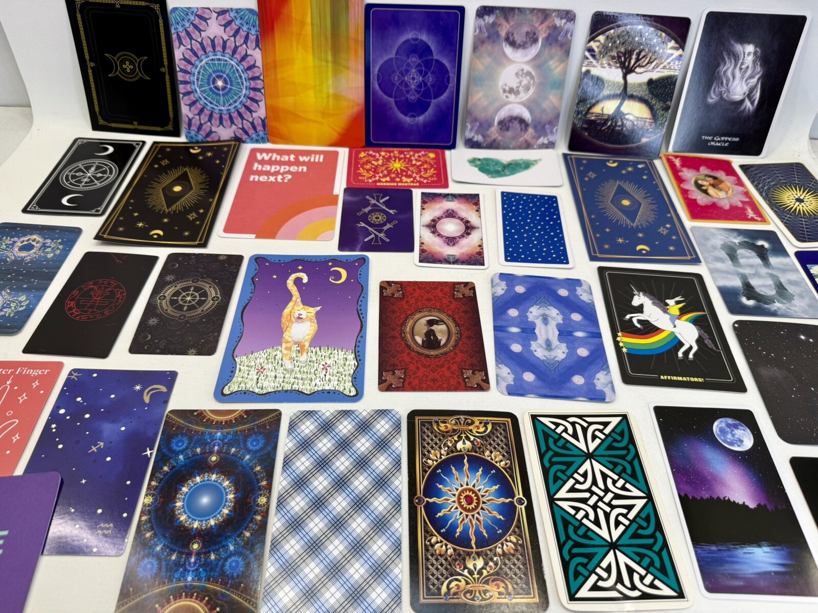 Mixed Lot: 25 Single Swap Cards: Tarot, Oracle, Mindful Meditation, Occult Mixed Lot: 25 Single Swap Cards: Tarot, Oracle, Mindful Meditation, Occult