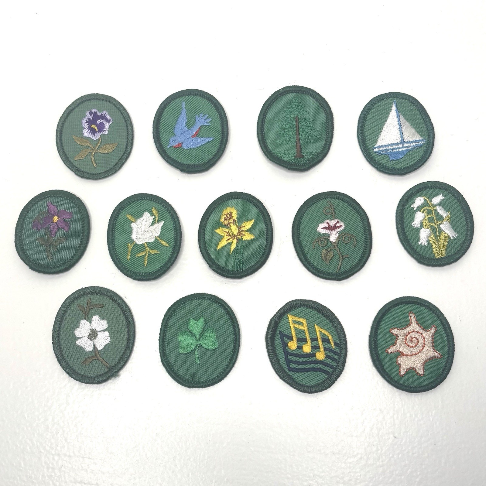 Lot of 13 Girl Scouts Patches / Scout Merit Badges - Unused Lot of 13 Girl Scouts Patches / Scout Merit Badges - Unused