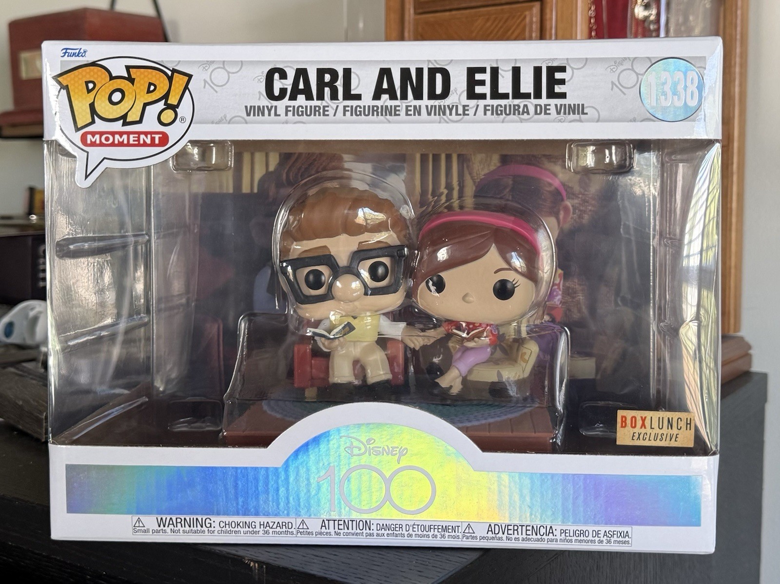 Funko Pop Moments: CARL AND ELLIE #1338 Disney 100 Box Lunch (Exclusive) Funko Pop Moments: CARL AND ELLIE #1338 Disney 100 Box Lunch (Exclusive)
