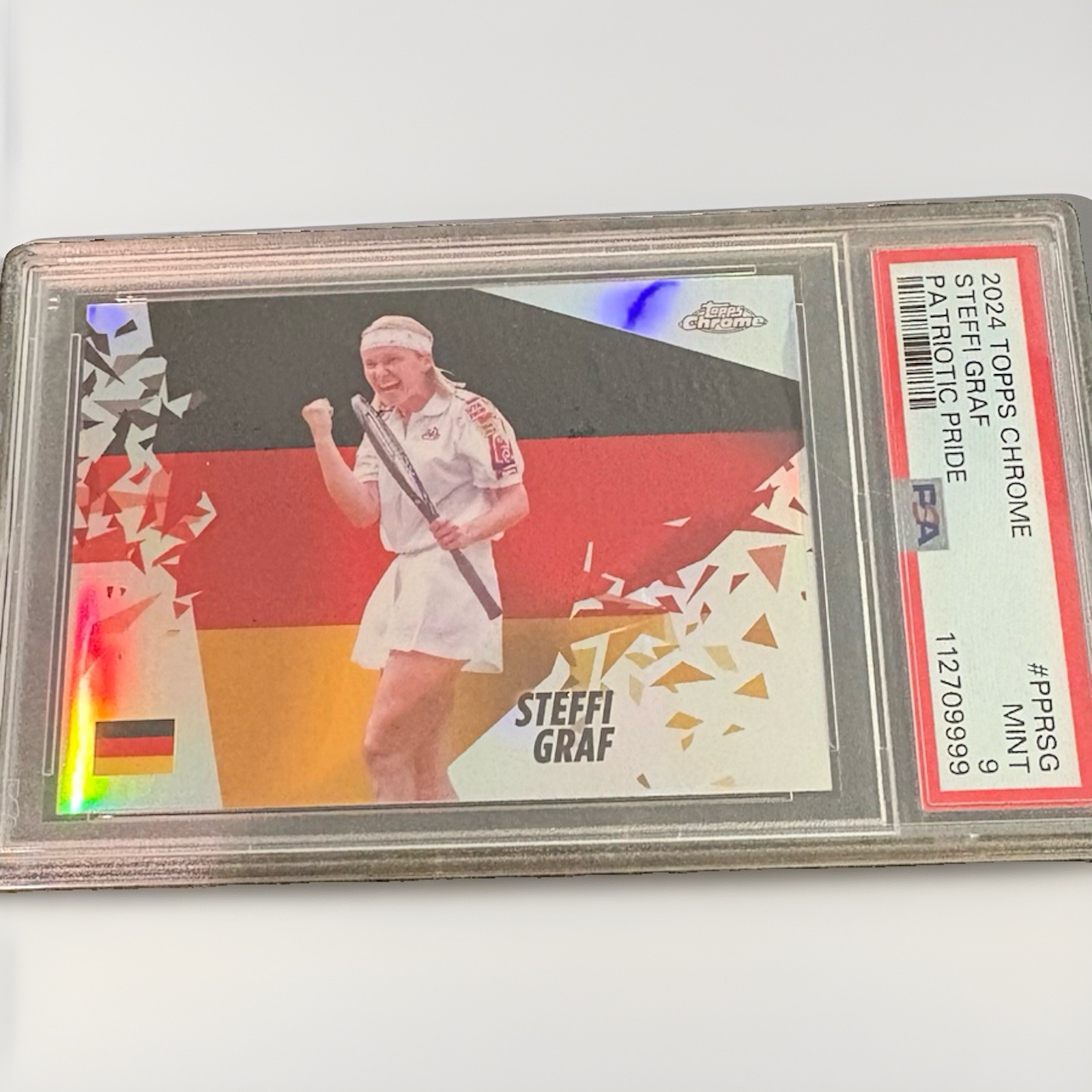 Topps 2024 Topps Chrome Patriotic Pride Steffi Graf PPR-SG PSA 9 #112709999 Topps 2024 Topps Chrome Patriotic Pride Steffi Graf PPR-SG PSA 9 #112709999
