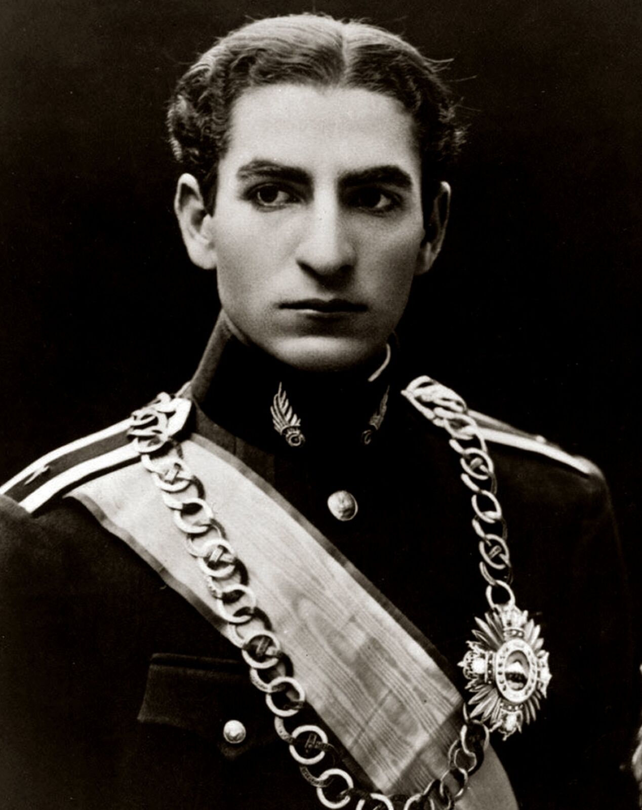 1939 IRANIAN Crown Prince MOHAMMAD REZA Photo (189-n)