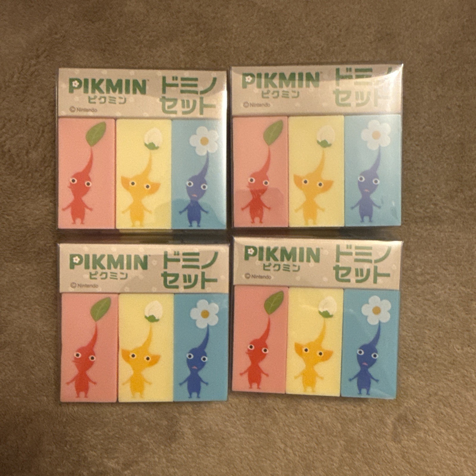 E2041 Pikmin Domino Toy Nintendo Taito Japan YM19 from USA E2041 Pikmin Domino Toy Nintendo Taito Japan YM19 from USA