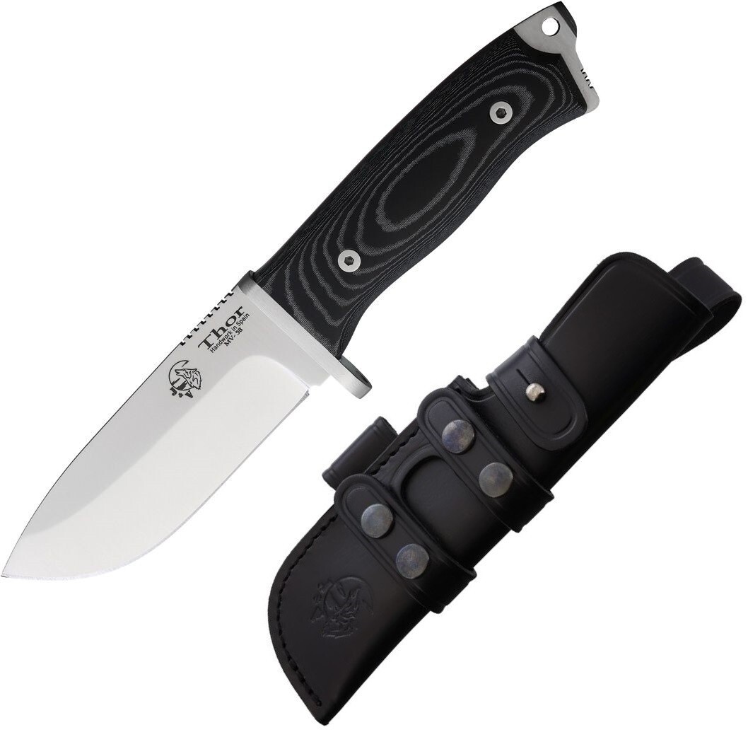 J&V Adventure Knives Thor Fixed Knife 4.75\