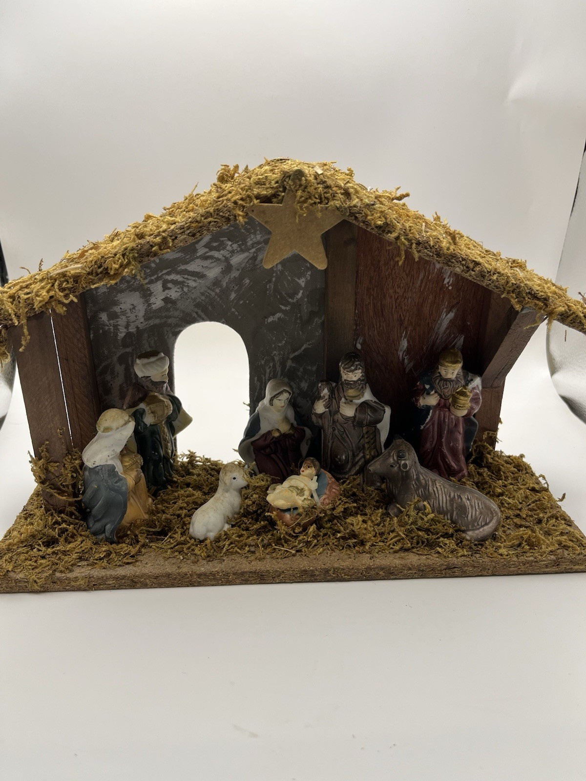 Vintage Nativity Scene Christmas Religious Brand New Vintage Nativity Scene Christmas Religious Brand New