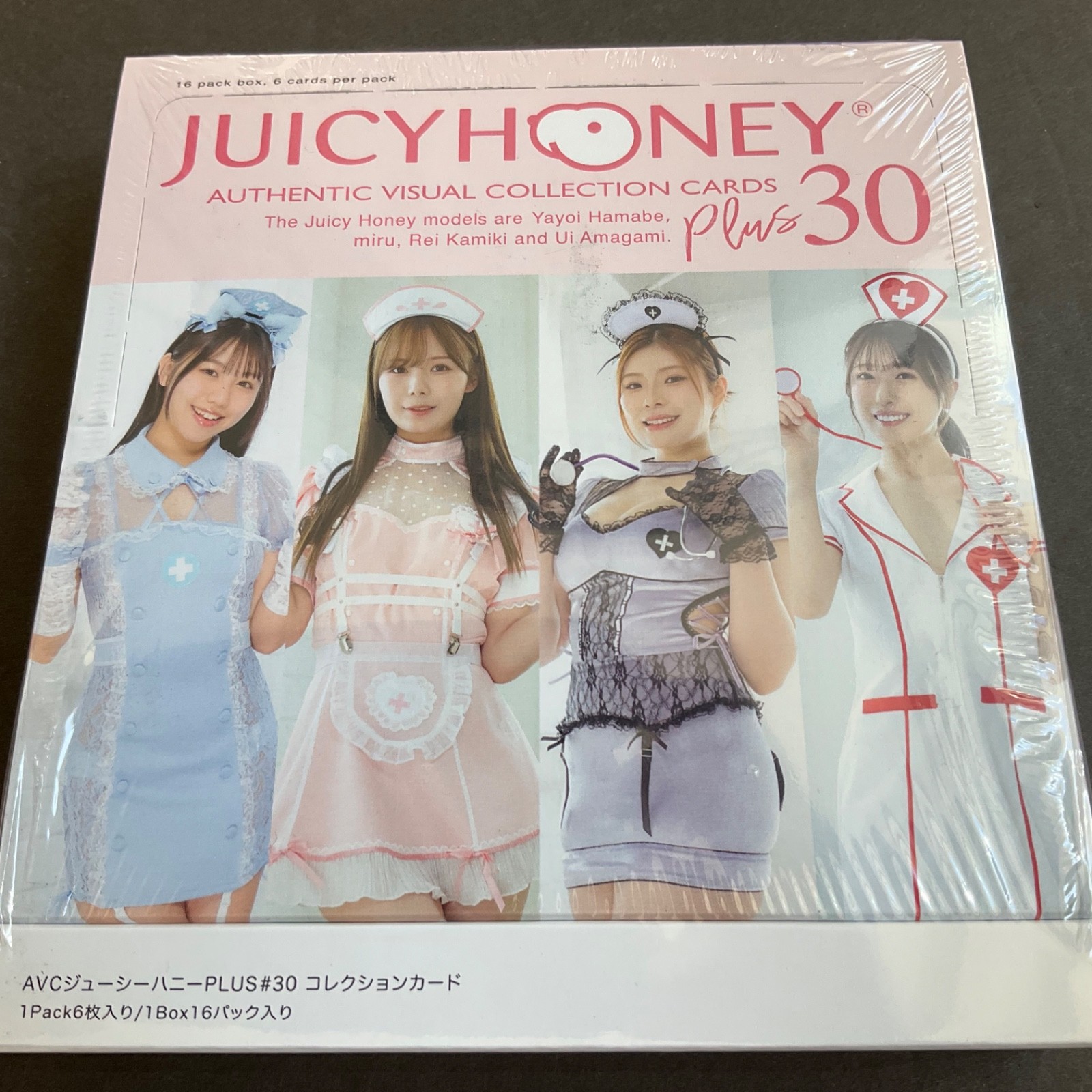 AVC Juicy Honey Collection Card PLUS #30 - 16 Pack BOX Sealed Gravure OOP Rare AVC Juicy Honey Collection Card PLUS #30 - 16 Pack BOX Sealed Gravure OOP Rare